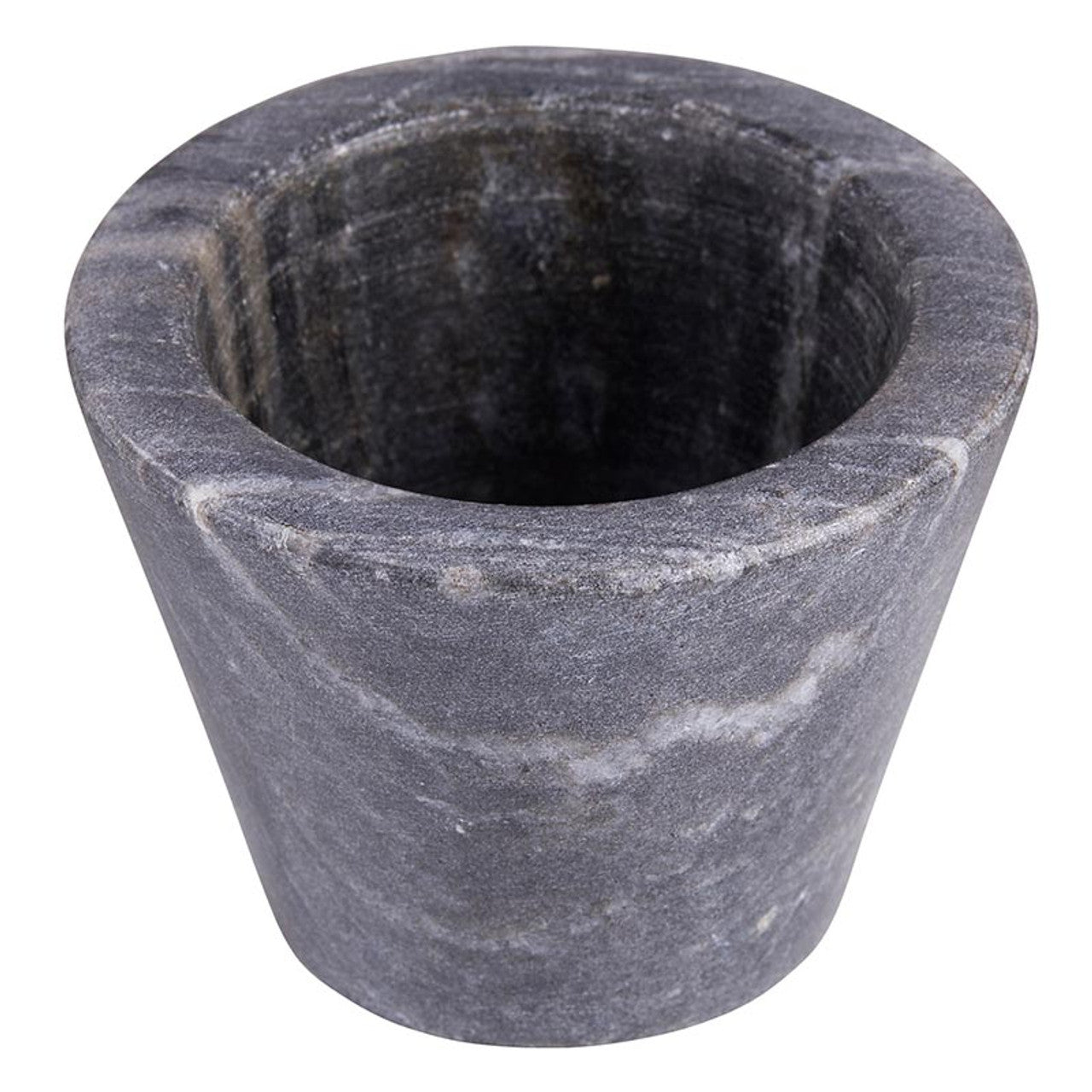 Marble Pinch Pot - Black