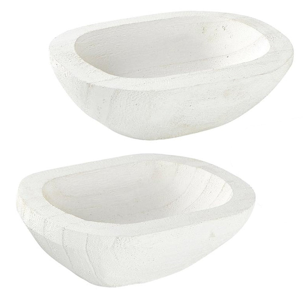 Paulownia Snack Dish Set of 2