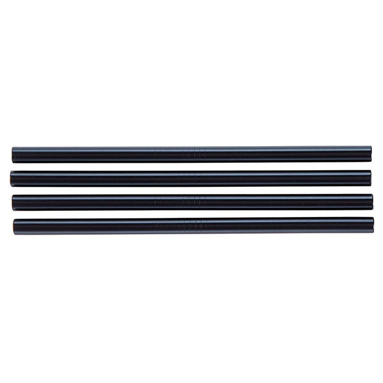 5" Cocktail Straw - Matte Black - 4pcs