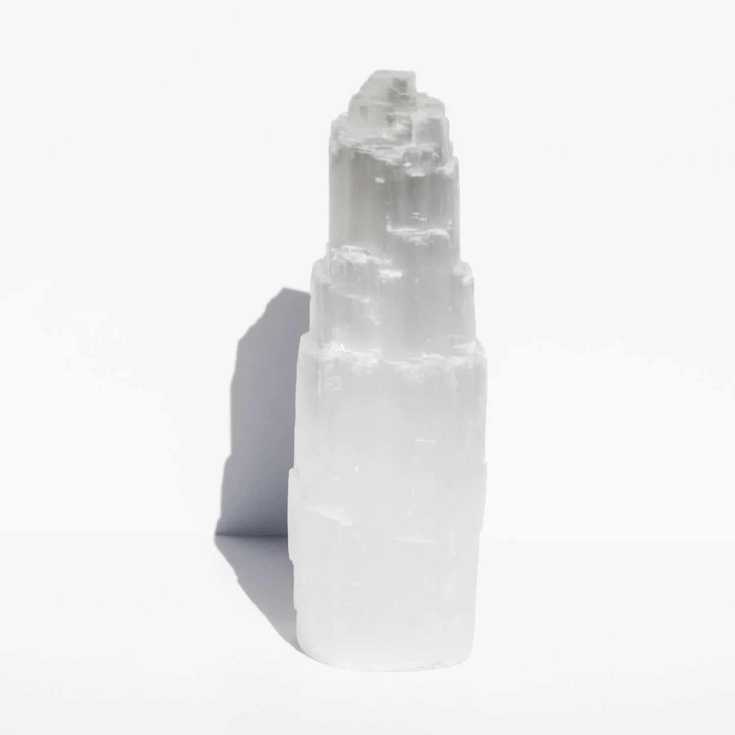 Selenite Tower Lamp